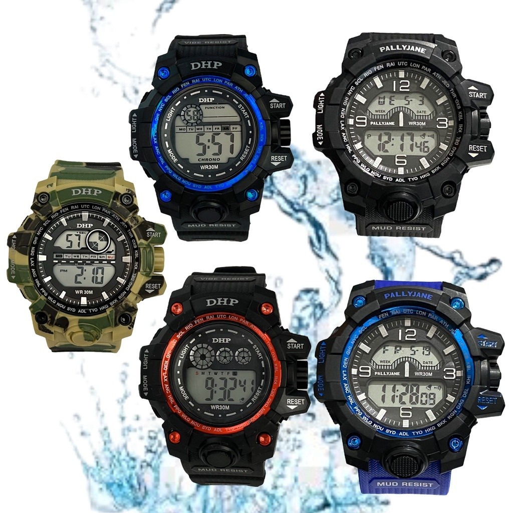 Kit 03 Relógios Masculino Original A Prova De Agua Revenda em Oferta na Shopee