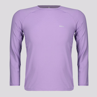 Camiseta Selene UV50+ Manga Longa Infantil Lilás em Oferta na Shopee
