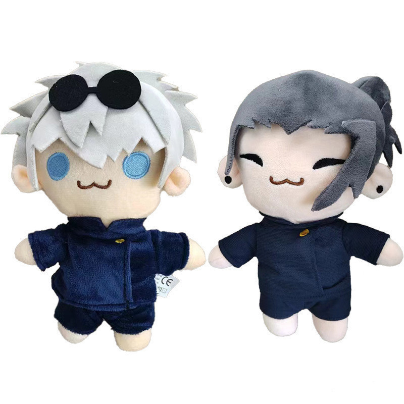 Novo Jujutsu Kaisen Ação Figura Gojo Satoru Geto Suguru Bonecas De Pelúcia Presente Para Meninas Decoração Casa Brinquedos Anime