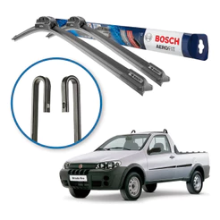 Limpador Parabrisa Bosch Original Fiat Strada 1998 A 2009