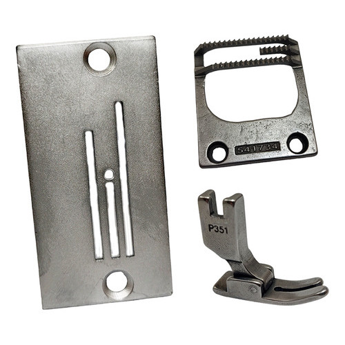 Kit Chapa dente Serrilha Transformar Zig Zag Semi Industrial 20u 021d Em Maquina de Costura Reta
