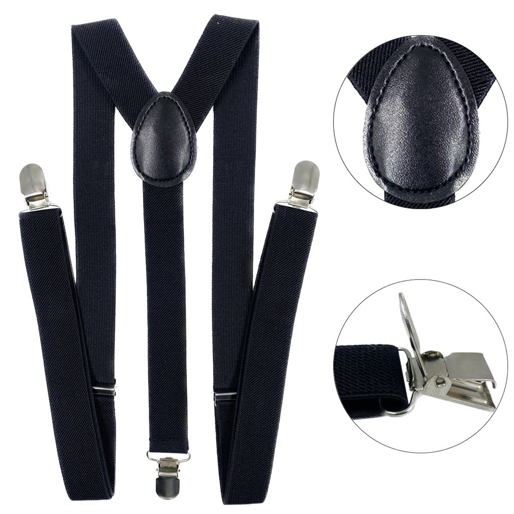 Suspensório Adulto Unissex  Ajustável Masculino Feminino aproximadamente 85x2.5m de largura sem esticar GA152 -BUSCABUSCABR