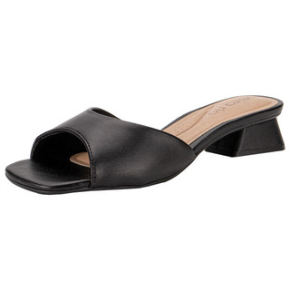 Tamanco Feminino Salto Grosso Beira Rio 8540100 em Oferta na Shopee