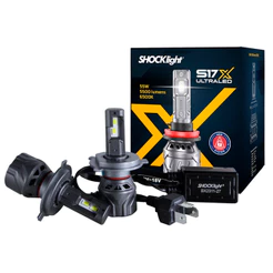 Lâmpada Ultra LED S17x Branca 6500K 12V 5500lm ShockLight 55w