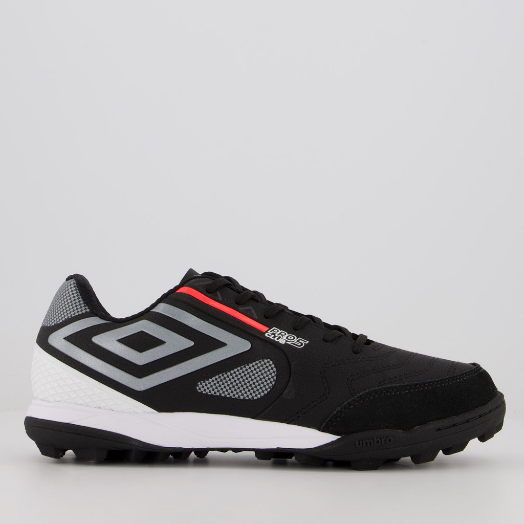 Chuteira Umbro Pro 5 Bump Club Society Preta em Oferta na Shopee
