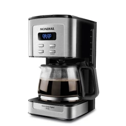 Cafeteira Elétrica Dolce Arome Mondial Digita 220V 800W Preto/Inox - l C-44-32X-SDI