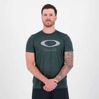 Camiseta Oakley Ellipse Digital SS Verde em Oferta na Shopee