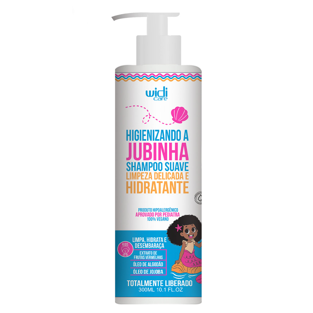 Widi Care Jubinha Shampoo Infantil Suave 300ml em Oferta na Shopee