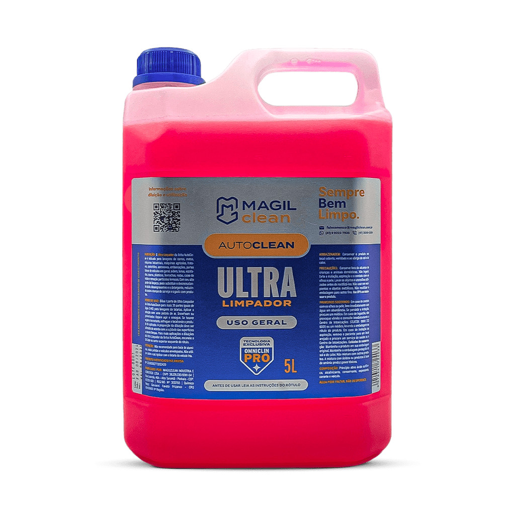 AUTO CLEAN ULTRA LIMPADOR 5L MAGIL CLEAN em Oferta na Shopee