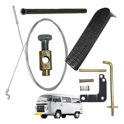Kit Reparo Pedal + Cabo Acelerador Kombi Após 1997