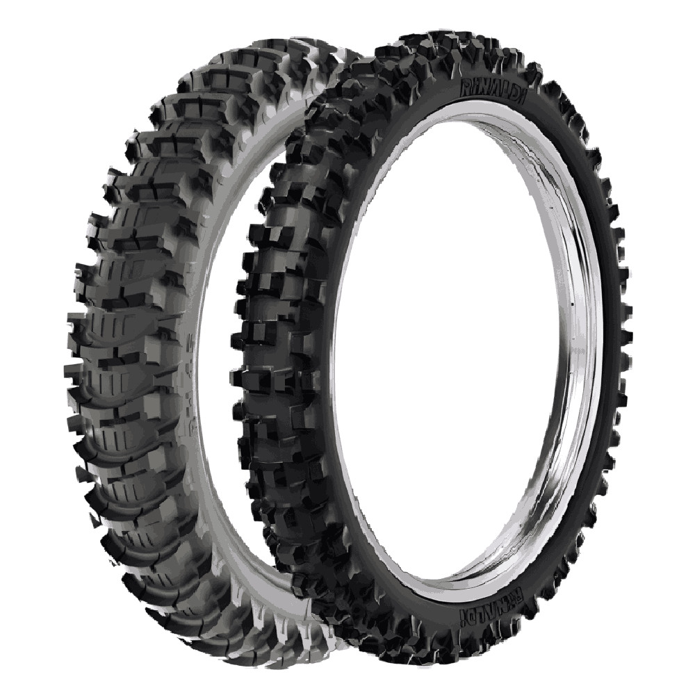 Par Pneu Cross Trilha Off-Road 80/100-21 Rw33  + 110/90-19 Rw45 Rinaldi