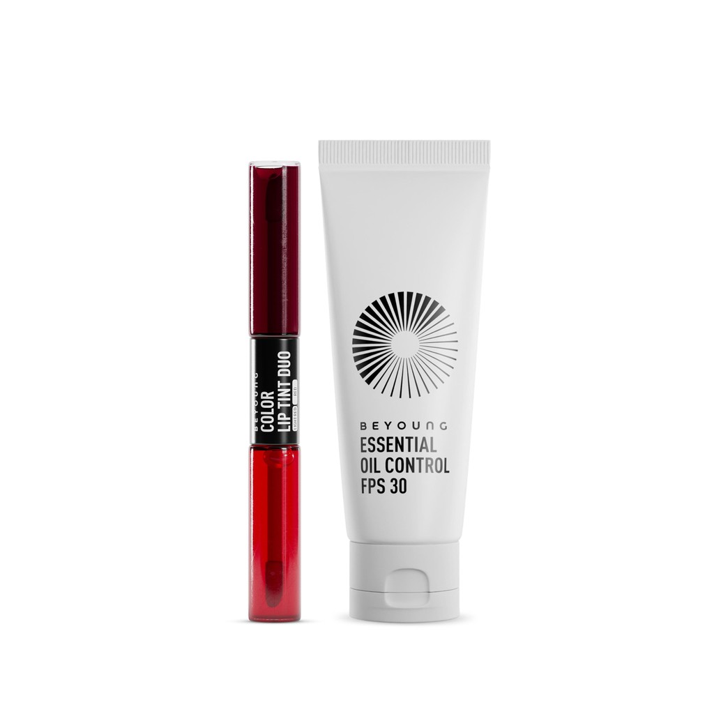 Kit Beyoung Dupla de Proteção e Cor 1 FPS 30 e 1 Lip Tint em Oferta na Shopee