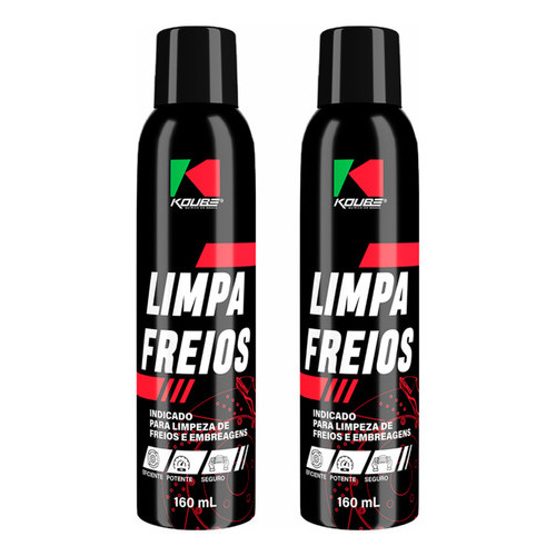 KIT 2UNI LIMPA FREIOS KOUBE