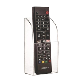 Suporte 1 Controle Remoto, Ar, Tv,  Home,  Em Acrílico em Oferta na Shopee