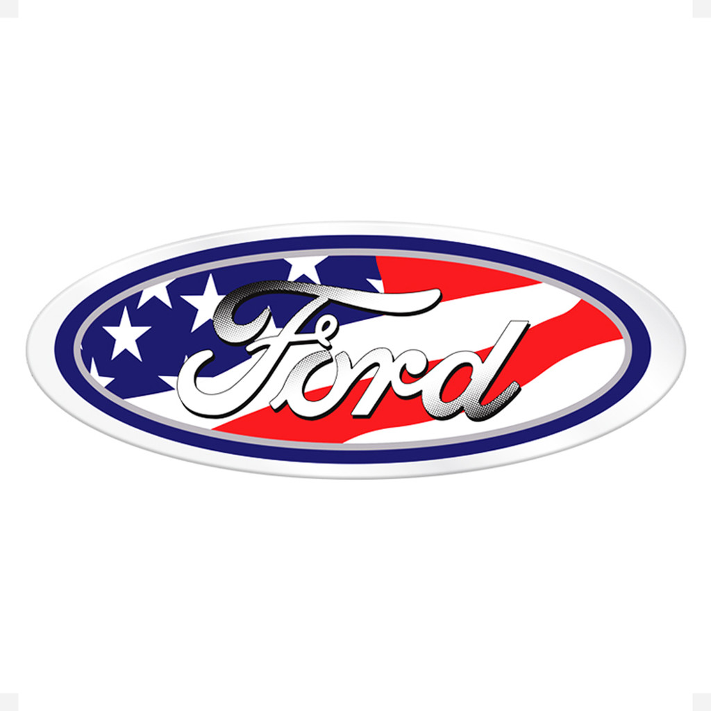 Adesivo Ford Oval Grade F250 Estados Unidos Emblema Resinado Genérico