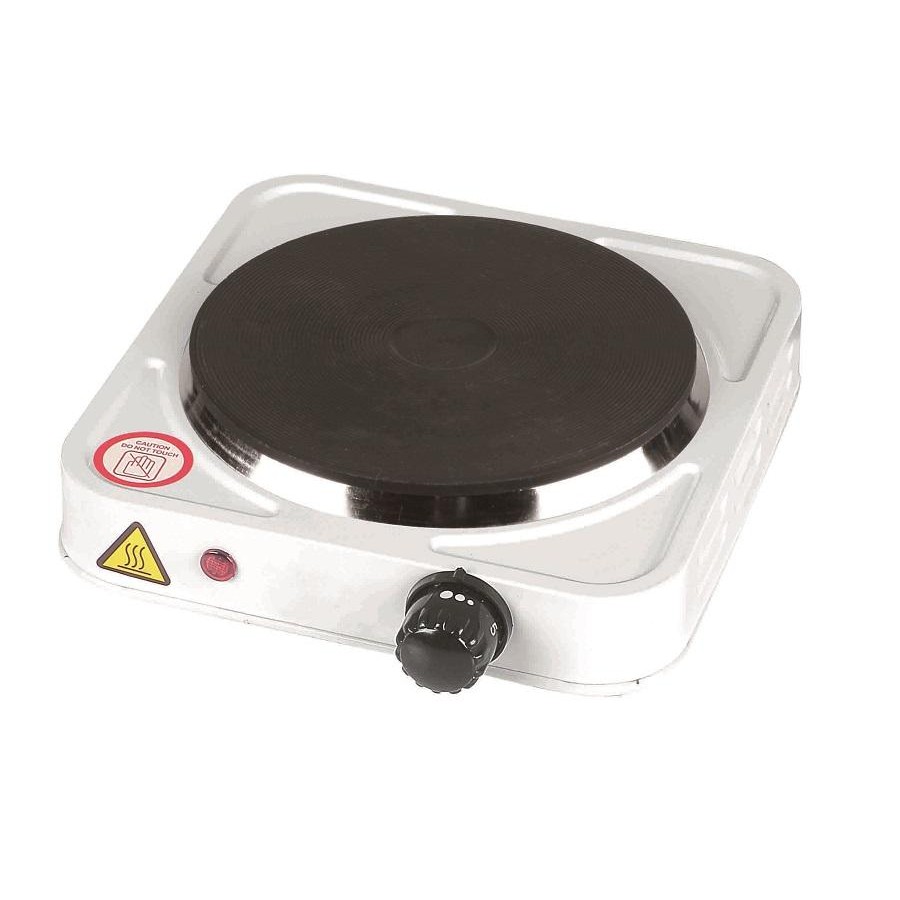 Fogão Elétrico Portátil 1 Boca Branco Disco 127 Volts