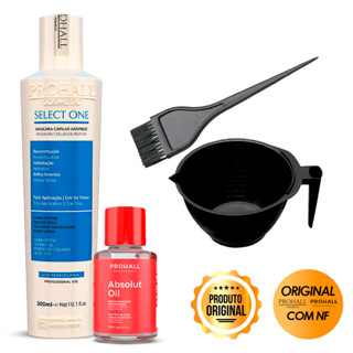 Select One Antifrizz Prohall 300ml + Cumbuca/Pincel +Óleo7ml em Oferta na Shopee