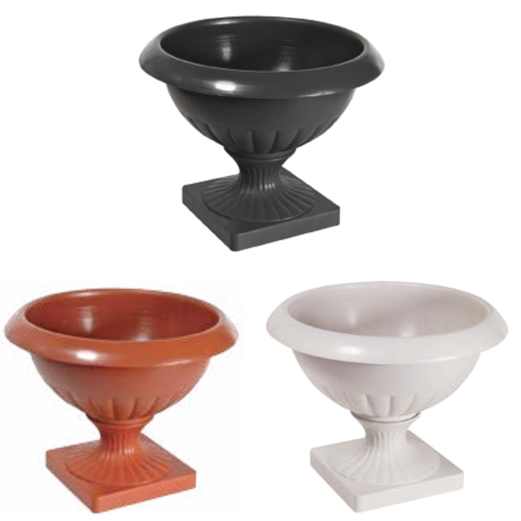 Vaso Taça Baixo Decorativo Para Plantas - BRASAMI