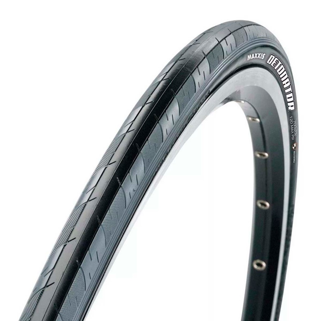 PNEU MAXXIS DETONATOR M203 700X23 ARAME 60 TPI PRETO/CINZA