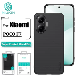 Nillkin Para Xiaomi Poco F7 Caso Super Frosted Shield Pro Anti Impressão Digital À Prova De Choque Traseiro
