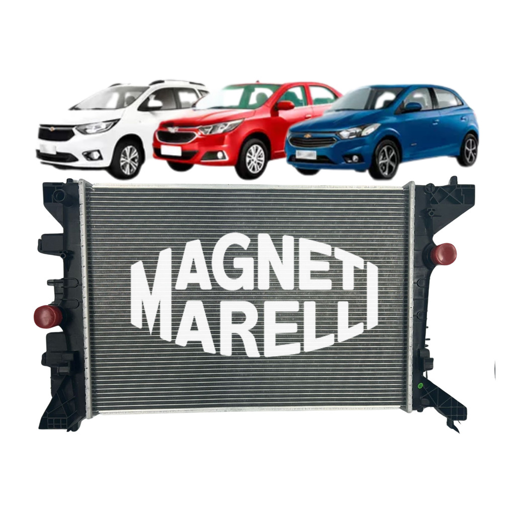 Imagem RADIADOR MM GM COBALT ONIX PRISMA SPIN 2016 2017 2018 2019 (RMM1134GM)