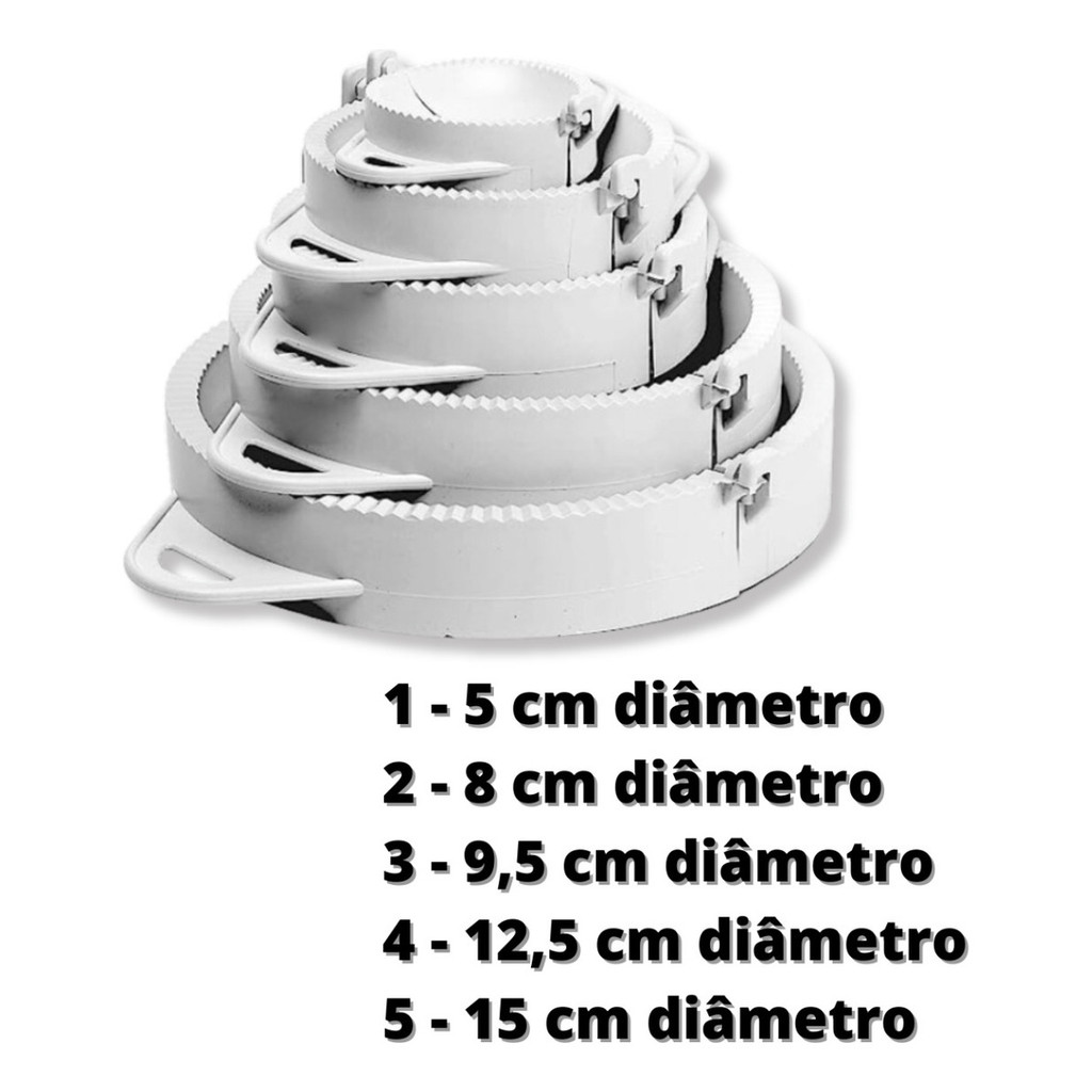 Kit Modelador Massa Pastel 5 Peças Aparelho Forma Manual — imagem 2 de 2