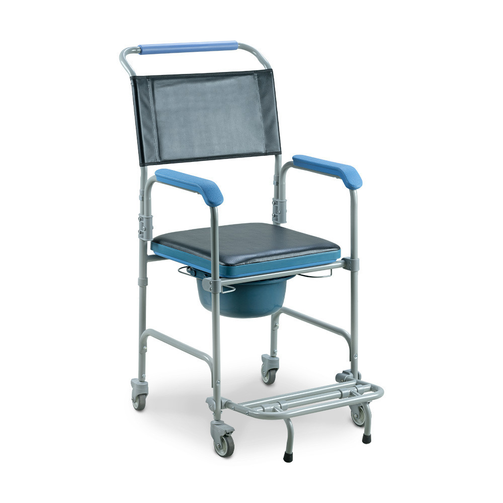 Cadeira de Banho Higiênica Desmontável até 150 Kg Assento 43 cm D50 Dellamed em Oferta na Shopee