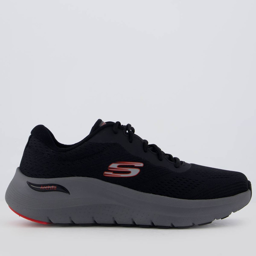 Tênis Skechers Arch Fit 2.0 Preto em Oferta na Shopee