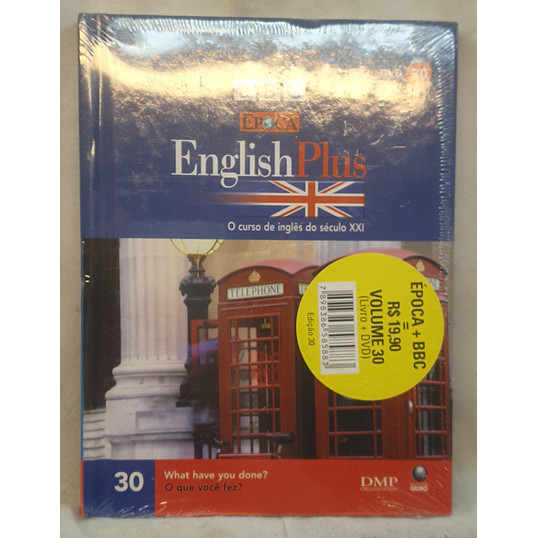 Livro English Plus BBC Volume 30 - Livro + DVD - BBC Época - Editora Globo