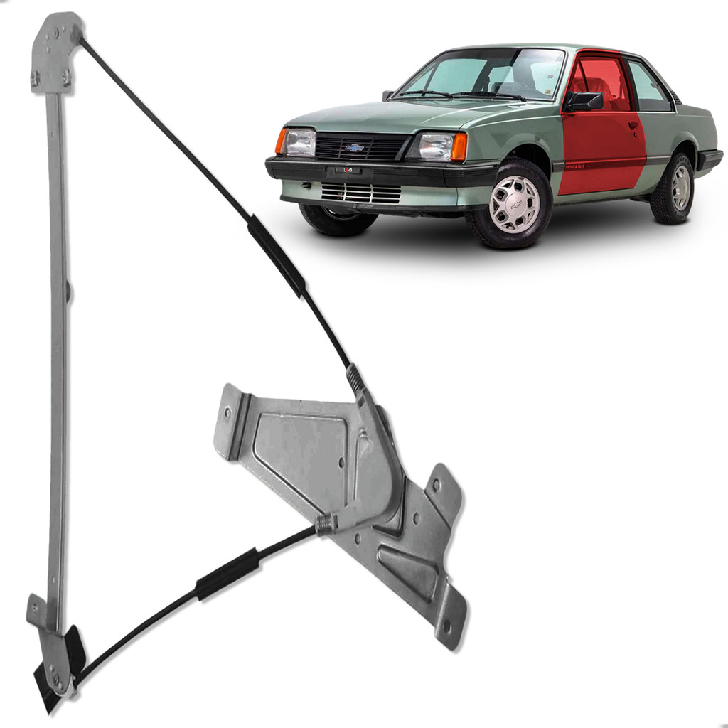 Elevador de Vidro Esquerdo Monza 1983 a 1996 2 Portas Acionamento Elétrico Zinni & Güel Qualidade Original em Oferta na Shopee