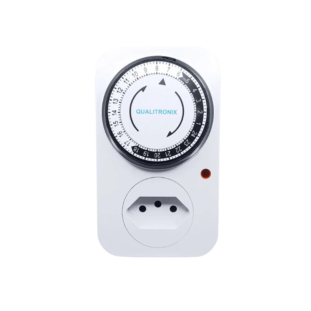 TIMER ANALÓGICO  QUALITRONIX QTA01 TOMADA