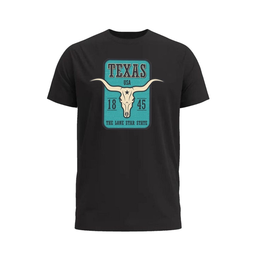 Camiseta Estampada Rodeio Peão country t-shirt "Texas skull bull"