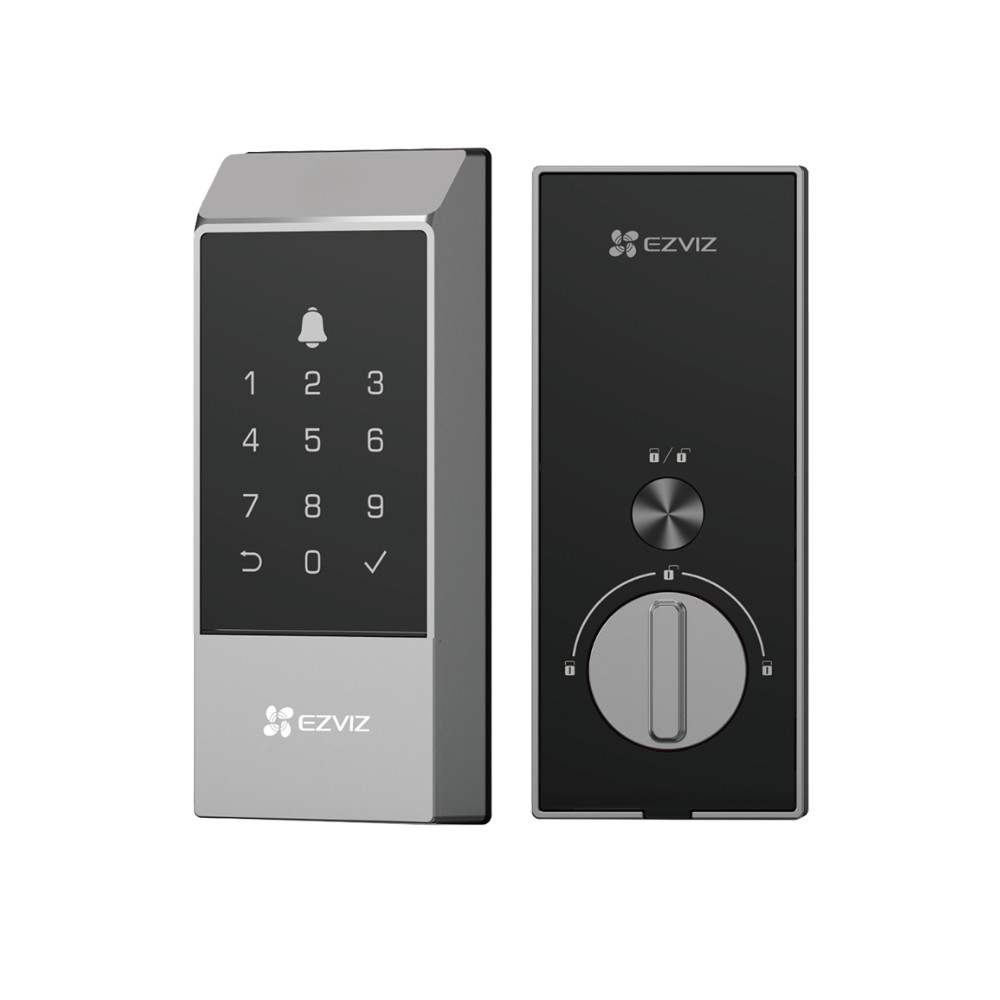 Fechadura Digital Embutir DL04 EZVIZ Senha, APP, IP55
