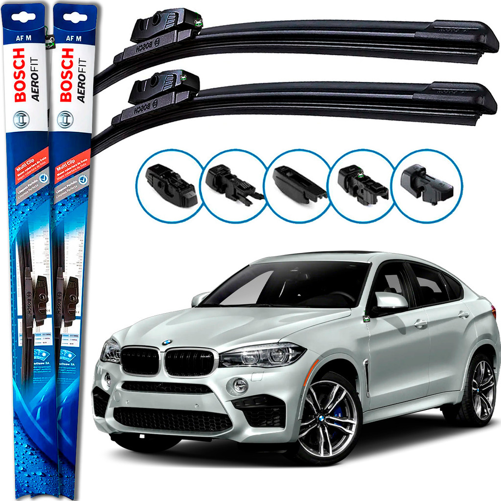 Par Palheta Limpador Parabrisa BMW X6 2008 09 10 2011 2012 2013 2014 2015 2016 2017 2018 2019 Bosch em Oferta na Shopee