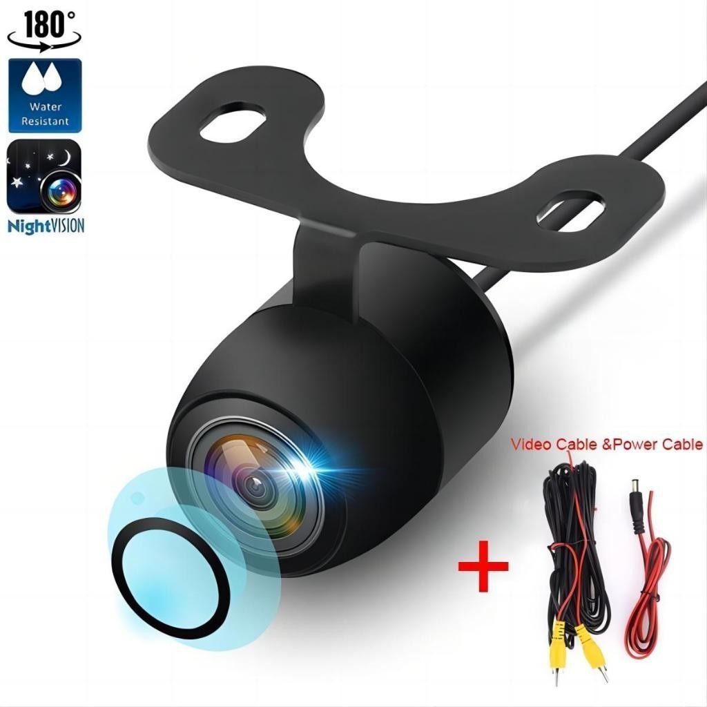 Câmera De Ré  Alta Definição Para Carro Visão Noturna Prova D'água Parking Estacionamento Universal