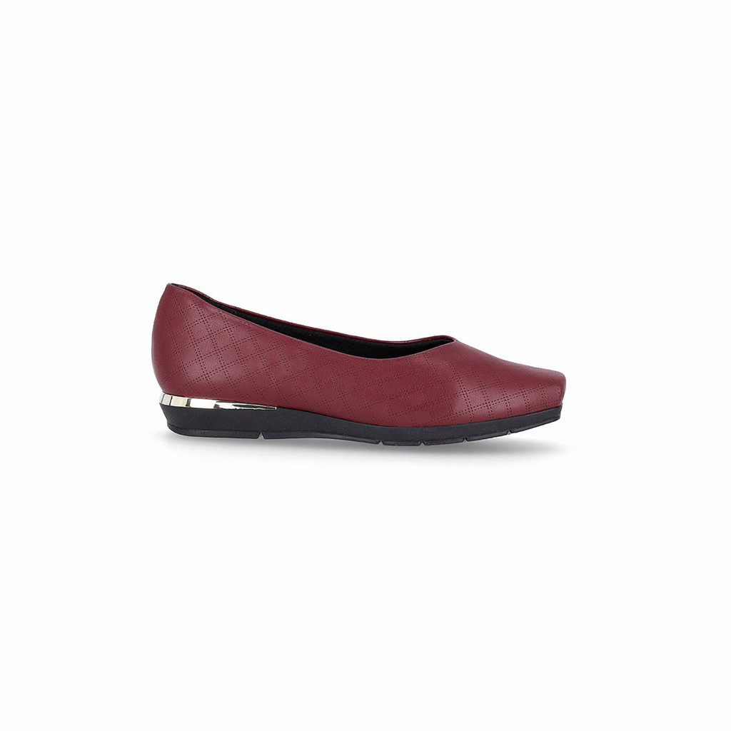 PICCADILLY MAXI - Sapatilha Fernanda Salto Baixo Vinho - Women Shoes
