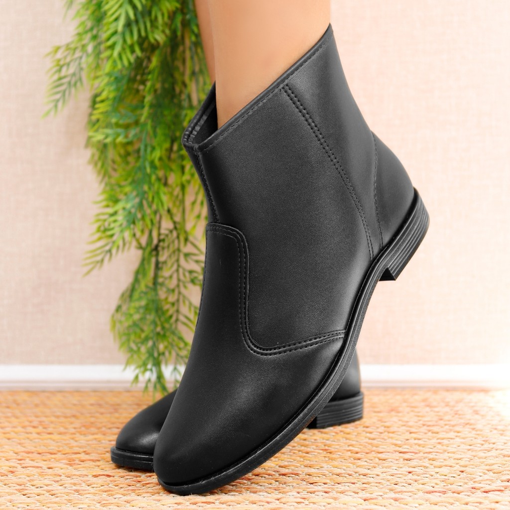 Bota Beira Rio Chelsea Cano Curto Feminina Zíper 9085.100