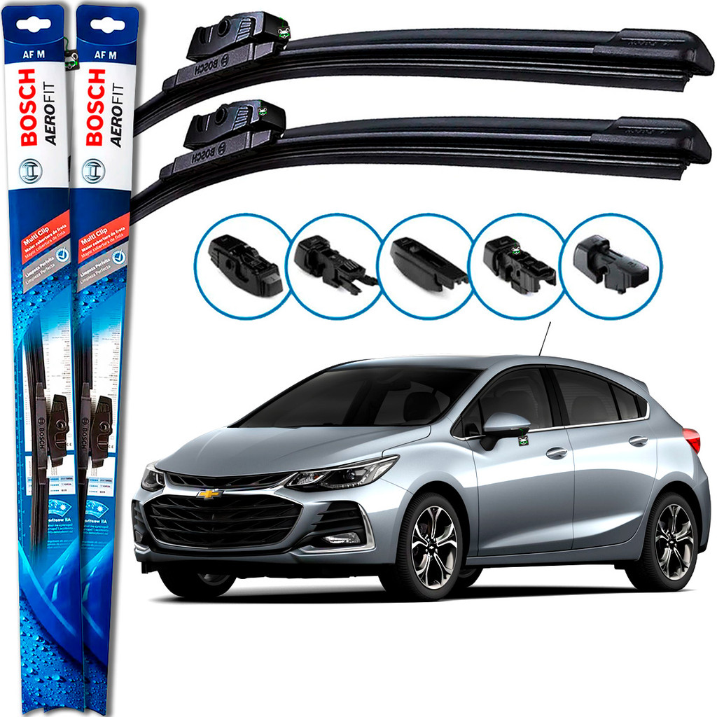 Par Palheta Limpador Parabrisa Chevrolet Cruze Sport 2017 2018 2019 2020 2021 2022 2023 Bosch em Oferta na Shopee