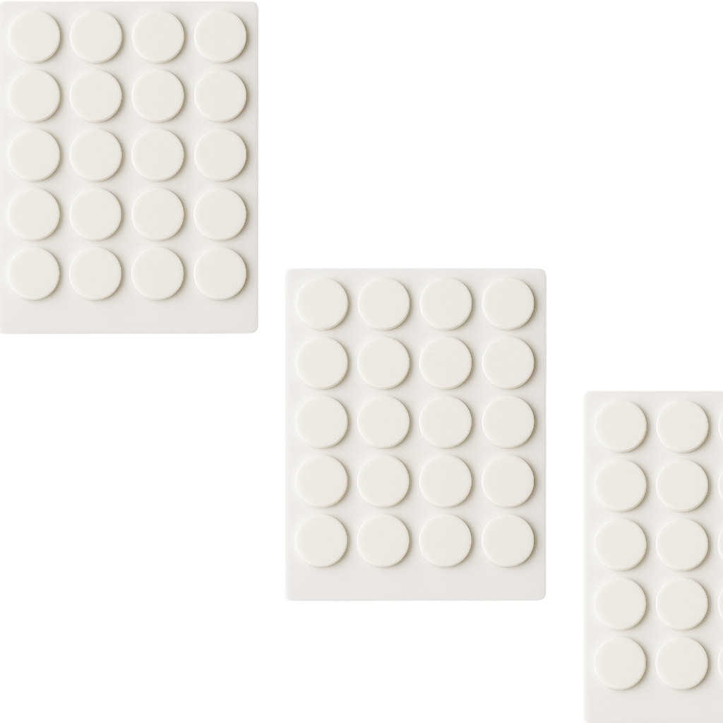 50 Uns Adesivo Dupla Face Colante Para Pavio Velas Artesanais Decorativas Artesanatos Decoração 2CM em Oferta na Shopee