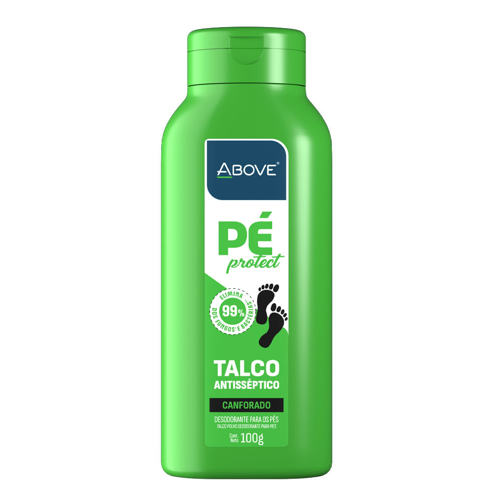 Talco Antisséptico Above Canforado 100g - Beauty