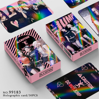 30pcs BP JUMP DEADLINE World Tuor Laser Holograma Cartões Lomo JISOO AMORTAGE Álbum JENNIE Ruby BORN PINK Holográfico Ph em Oferta na Shopee