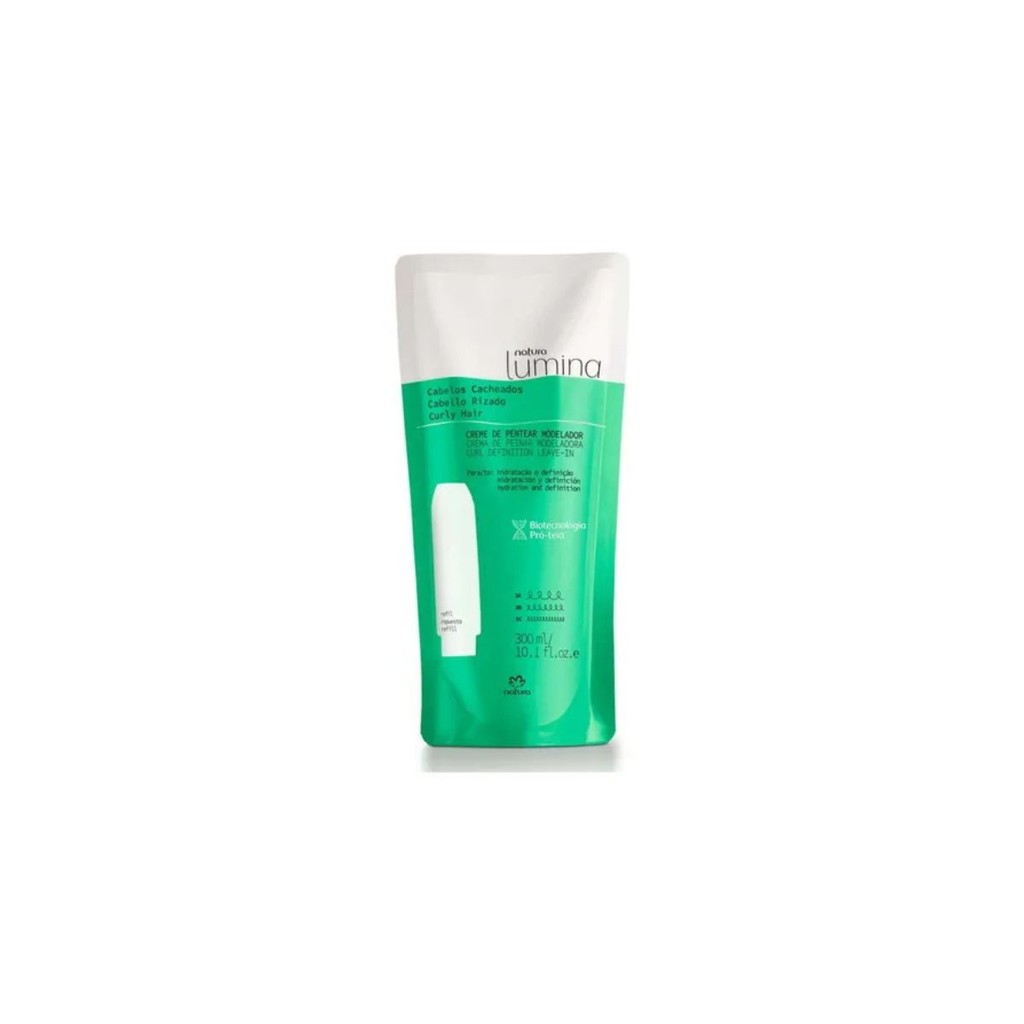 Creme de Pentear Cabelos Cacheados Lumina Refil 300ml