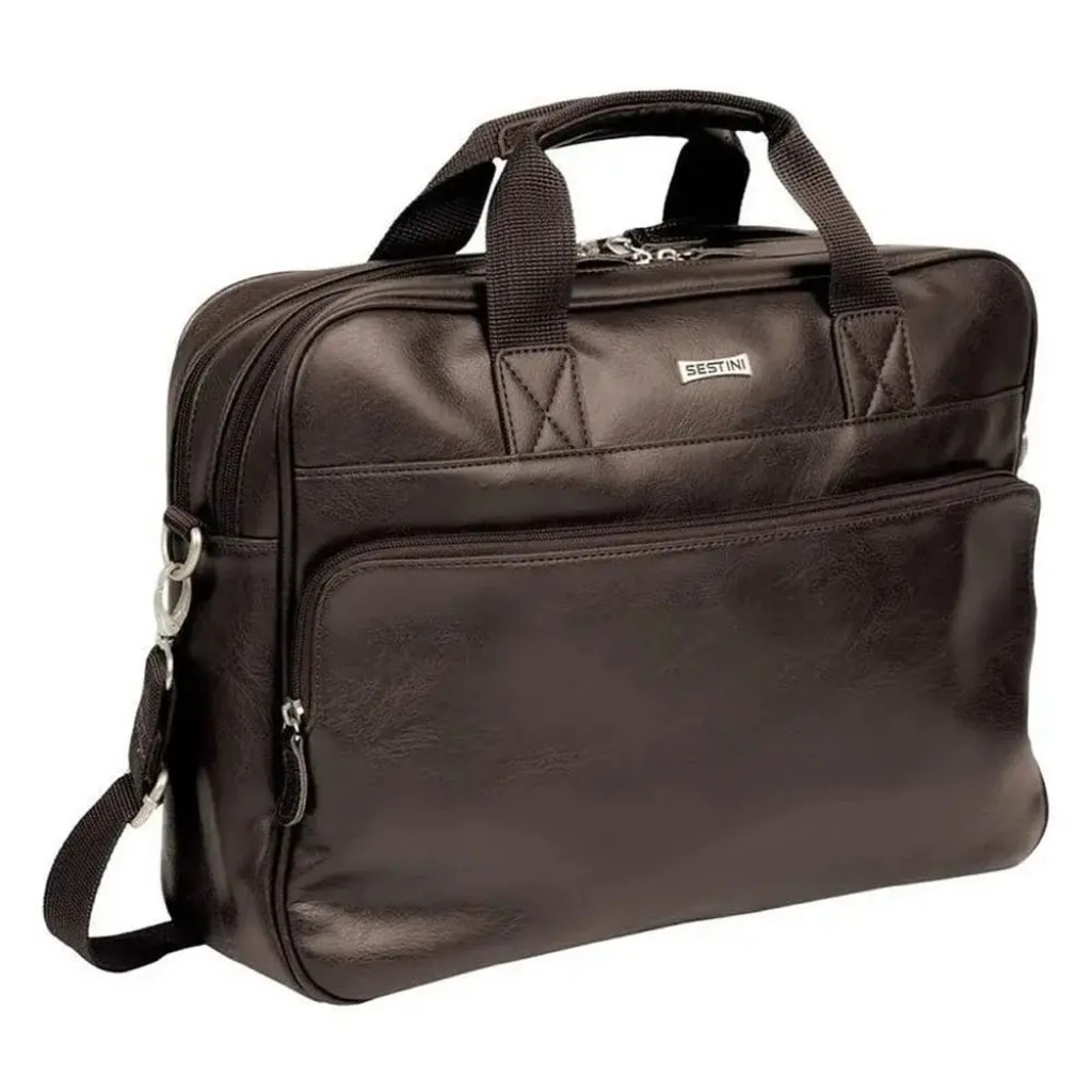 Pasta Executiva Para Notebook Sestini Active III Marrom