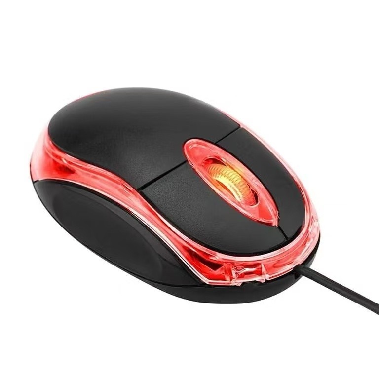 Mouse óptico com fio para PC Celular 1200 dpi Alta Sensibilidade