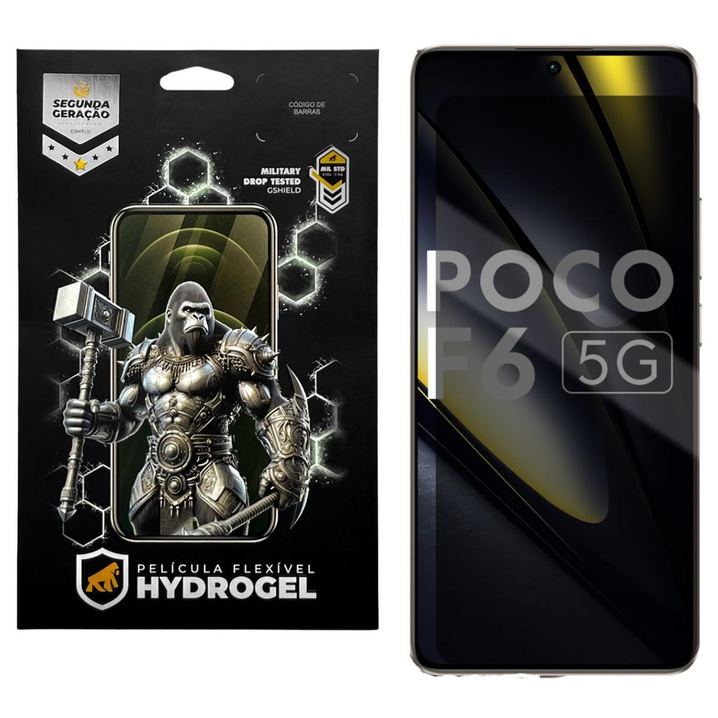 Película para Xiaomi Poco F6 5G - Privacidade Hydrogel - Gshield