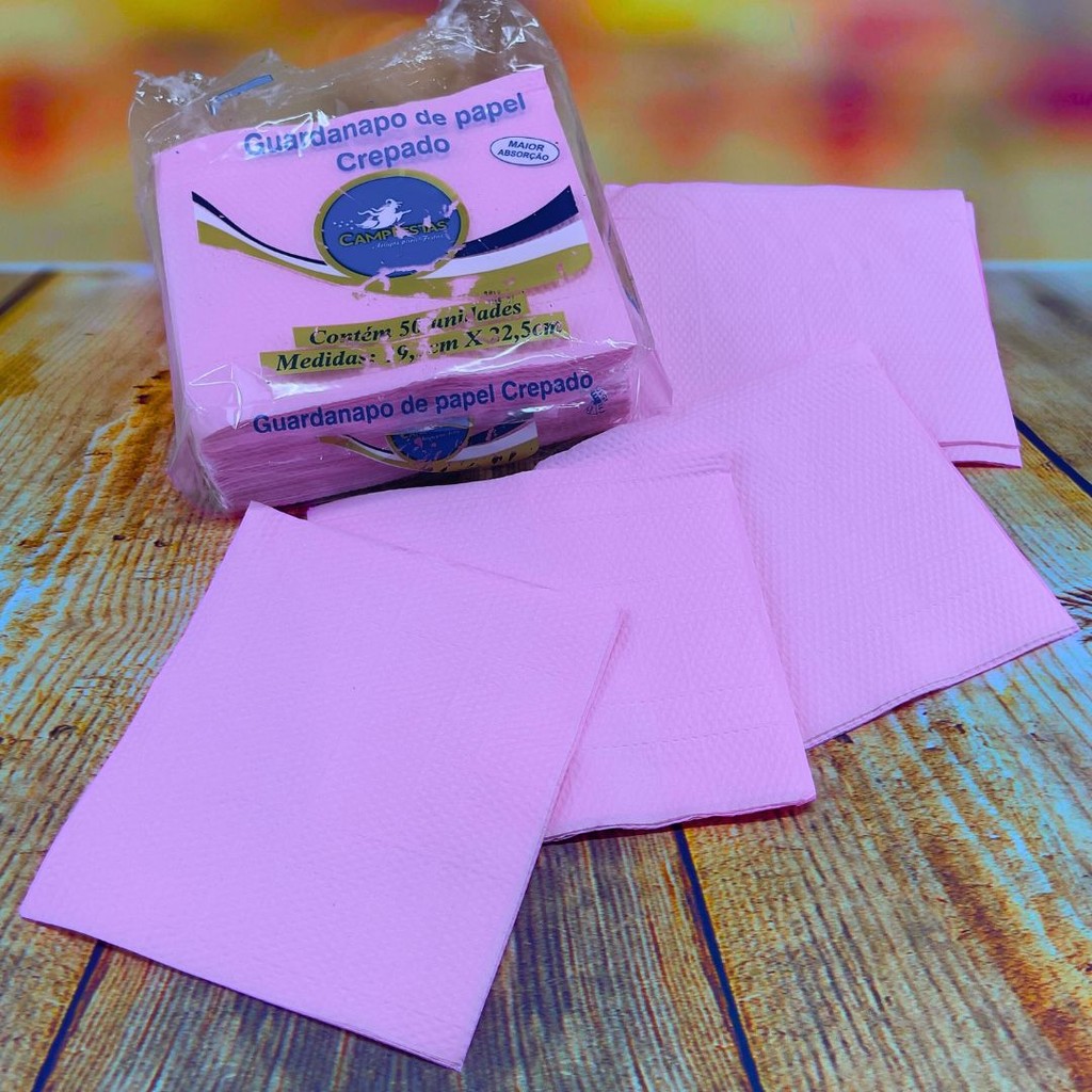 200 GUARDANAPOS LILÁS CANDY  FESTA 19,5 X 22,5 CAMPFESTA em Oferta na Shopee