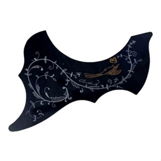 Escudo para Violão Vintage Floral Preto em Oferta na Shopee