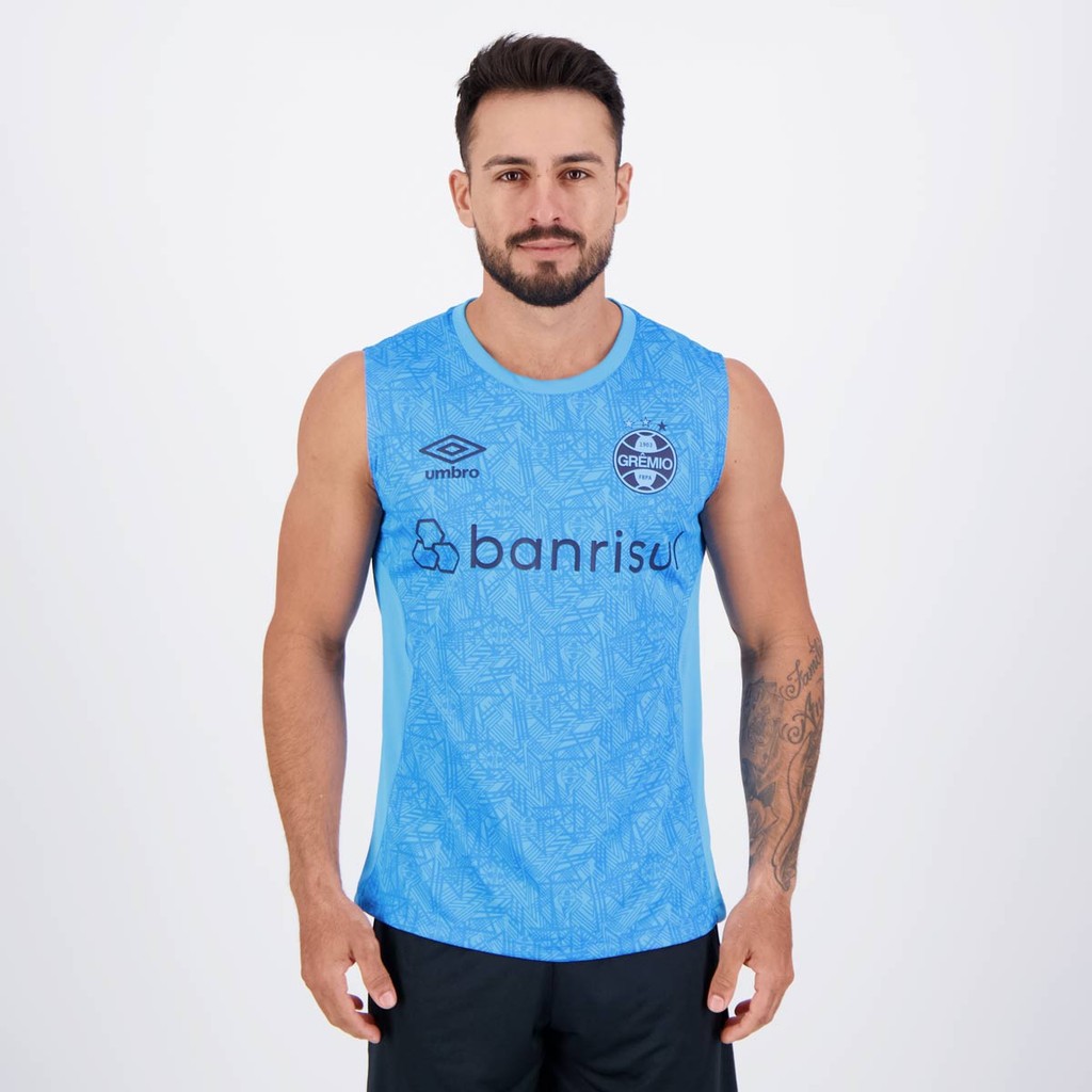 Regata Umbro Grêmio Treino 2024 Azul - Men Clothes