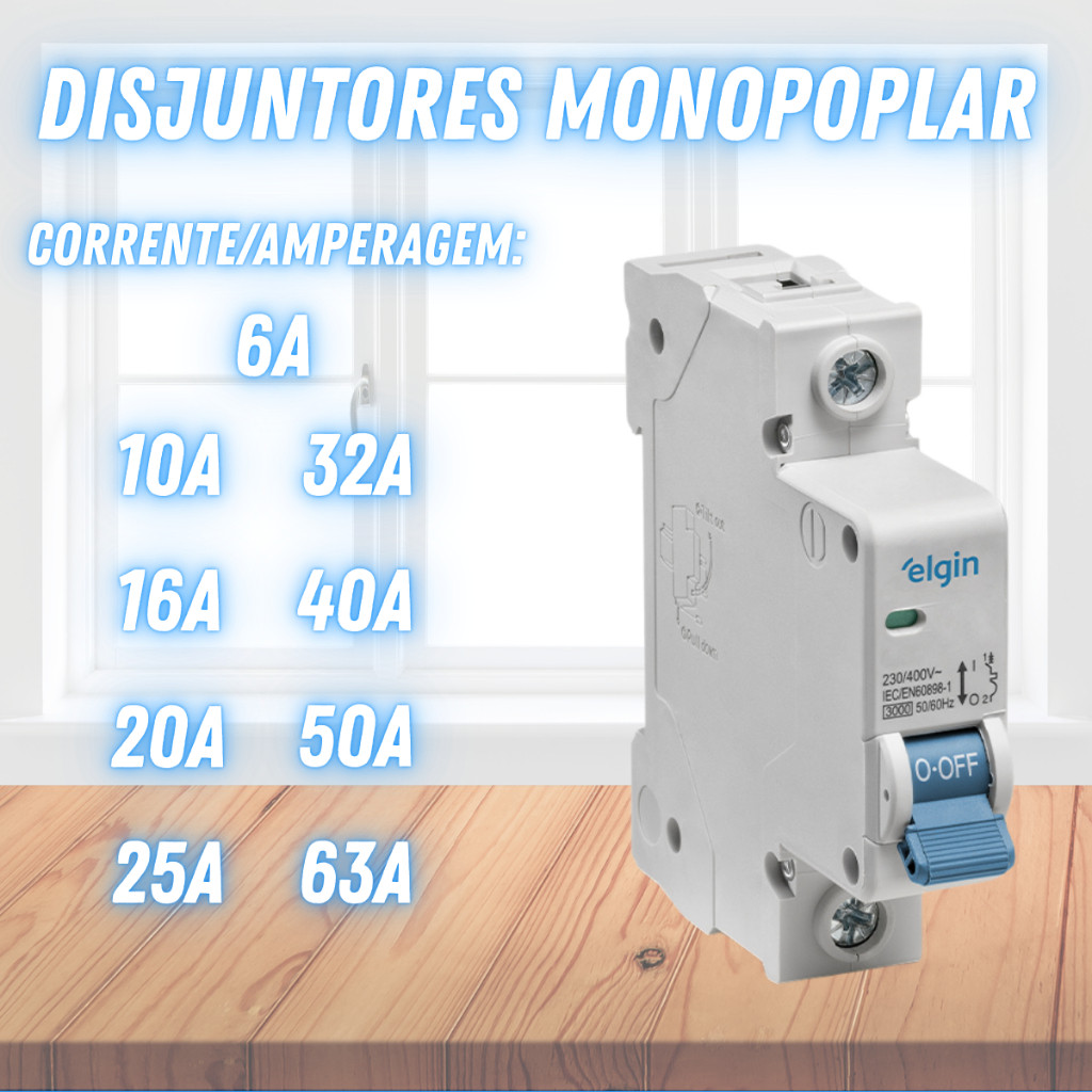 Disjuntor Termomagnético Monopolar: Onde Comprar | BuscaProdutos