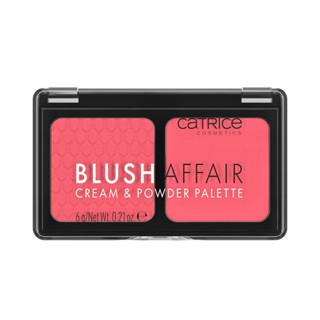 Paleta de Blush creme e pó Catrice Blush Affair em Oferta na Shopee
